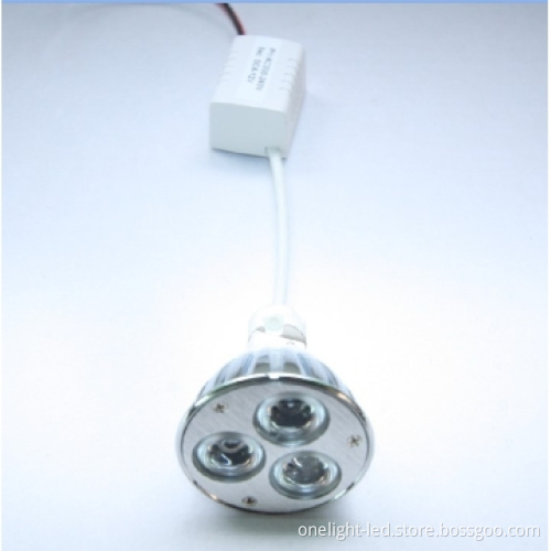 LED Spotlights -Dimming-MR16-3x1W with High Luminous , Long Life Time